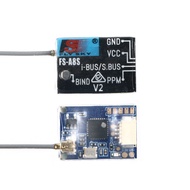 FLYSKY FS-A8S V2 2.4G 8CH Mini Receiver PPM I-BUS SBUS Output for Flysky FS-i6 FS-i6S Airplane FPV R