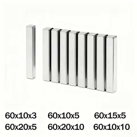 Super Strong Magnet N35 Block Magnetic NdFeB Neodymium Magnet Powerful imanes Refrigerator Magnets 6