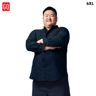 GQ Bear Size Oxford Shirt™ เสื้อเชิ้ตออกซ์ฟอร์ดไซซ์ใหญ่ สไตล์คลาสสิก