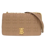 Burberry TB Logo 皮革米色單肩包 1379 [二手] BURBERRY
