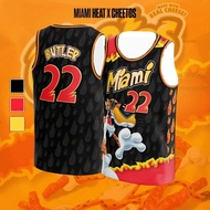 25 MiamiHeat X Cheeto Tribute Jersey Basketball Edition Butler 22 Special Edition Training Uniform T