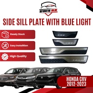 Honda CRV 2012-2016 / CRV 2017-2022 / CRV 2023-2025 Side Plate With Blue LED (4 Pieces)