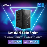# ASRock DeskMini B760 Barebone PC [INC CHASIS MOBO POWER WIFI] # LGA 1700