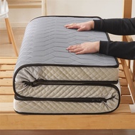 Get the goods ready.！Anti-bacterial and anti-mite mattress,6-7CM thickness single floor mattress  Foldable Futon Mattress Floor Mat Soft Sleeping Pad Queen Double