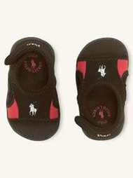 官網代購《Polo Ralph Lauren》男童 Wavecroft Slide 大馬LOGO 涼鞋【嬰兒款3號】 小童款4∼10號$1350