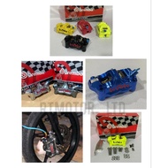 SRL110 SRL115 EGO'S LC135 4S V1-V8 DISC 220MM 267MM BREMBO GP4 FRONT CALIPER + BRACKET AND SCREW SET