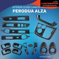 Perodua alza 2014 - 2022  old carbon fiber Interior decoration accessories alza ezi se