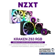 NZXT Kraken Z63 RGB / Non RGB 280mm Liquid Cooler with LCD Display, LGA 1700 Compatible