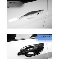 For Hyundai Elantra CN7/CN7 N Line 2021-2025 Auto Styling Exterior Black Carbon Fiber Door Handle Co
