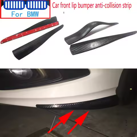 Carbon Car Styling Mouldings Spoiler Bumper Strip For Bmw X1 X2 X3 X4 X5 X6 X7 Series 1 2 3 4 5 6 7