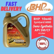 BHP Syngard 6000  | SAE 10W-40 | Semi-Synthetic ENGINE OIL | 4 Liter | 100% ORIGINAL