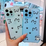 Cute Coolness Cat Phone Case For Realme GT7 Pro C15 C12 C11 9i 7i Global 5 5s 5i 6i 5G 4G Matte Back