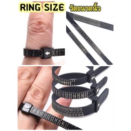 marjaritia วัดขนาดนิ้ว วัดขนาดแหวน เทปวัดขนาดแหวน Ring Size เทปวัดขนาดนิ้ว แหวนไม้บรรทัด ทำแหวน US U