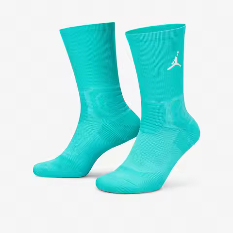 Nike Authentic Jordan DRI FIT Basketball Socks Mid Socks Set SX5854-300