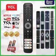 【𝐅𝐑𝐄𝐄 𝐁𝐀𝐓𝐓𝐄𝐑𝐘 𝐀𝐀𝐀 𝐗𝟐】UNIVERSAL REMOTE TCL 2023 C745 C845 4K QLED HDR 50Q550G 65Q550G UHD SmartTV RC9