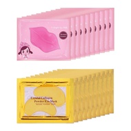 20 Pairs Lip Masks, Eye Masks, Eye Patches, Lip Care, Gift JLCM IZR3