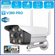 V380 PRO 1080P HD Outdoor WiFi Camera Waterproof Security CCTV Camera compatible NVR