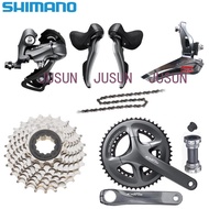 【Fast delivery】Shimano Claris R2000 Groupset 2×8 Speed 16S Road Bicycle Bike Groupsets ST-R2000 STI