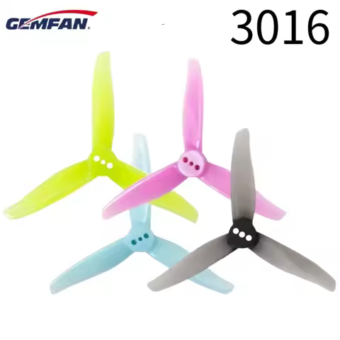 NEW8PCS/4Pairs Gemfan Hurricane 3016 3inch Toothpick 3X1.6X3 3-Blade Propeller 1.5mm Hole for RC FPV
