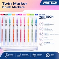 Writech W2001 Twin Markers Marker Pen