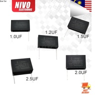 1uf / 1.2uf / 1.5uf / 2uf / 2.5uf 450V - 2PIN Fan Capacitor Motor Capacitor Fan CBB61