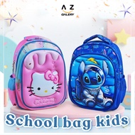 Unisex Kindergarten and Preschool Children's School Bag with Character Motif, Lightweight, Multifunc