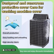 mesin basuh sarung mesin basuh 5kg-10kg Drum Cover Waterproof Sunscreen Front Load Washing Machine
