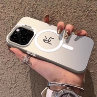 Simple V Sign Figure Wireless Charge Phone Case For Vivo V40 V30 V30E V29 V29E India V27 V27E V25 V2