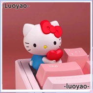 LUOYAO1 Mechanical Keyboard Keycap, Resin  Keycap,  Gift Hello Kitty Mini Blank Supplement Keycap Ke