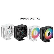 DEEPCOOL AG400 DIGITAL CPU air cooler single tower 4 heat pipes CPU temperature display 220W for LGA