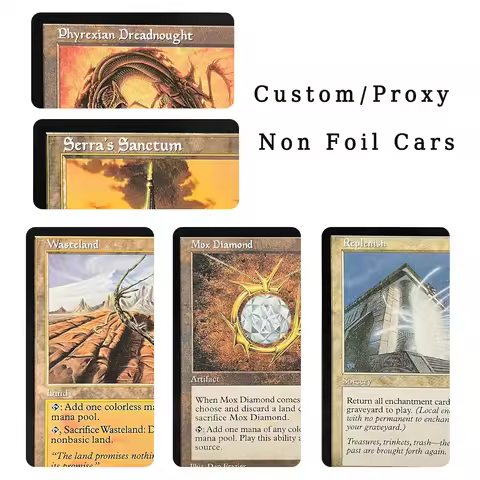 Magical Custom and Proxy NON FOIL Cards Replenish Phyrexian Dreadnough Yavimaya Coast Tangle Wire Sy