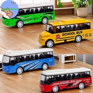 Homestore High Imitation Bus Shape Ornaments High Quality Kids Gift Hobbies Alloy Bus Model Extended