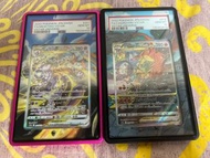 PTCG PSA 10 s12a超夢+噴火龍sar