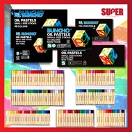 [super stationery] Buncho Pastel Minyak / Krayon Pastel Minyak / Oil Pastel 12/16/24/36/48 Color Oil