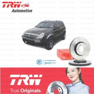 TRW Disc Brake Rotor Front  DF7234 Ssangyong Rexton 2.7 (294mm)