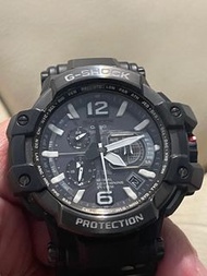 Casio CASIO卡西欧男表G-SHOCK太阳能GPS电波運動手表GPW-1000 4A. 淨錶一只、碳纖維錶帶