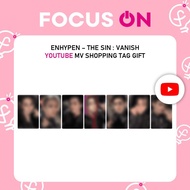 ENHYPEN MV SHOPPING TAG YOUTUBE THE SIN : VANISH PHOTOCARD