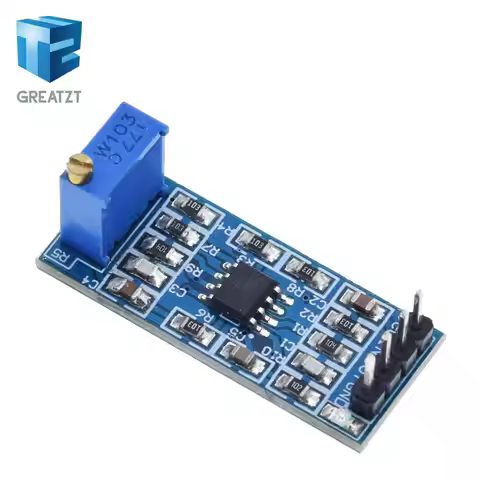 GREATZT LM358 100 Times Gain Signal Amplification Amplifier Operational Amplifier Module 5V-12V Hot 