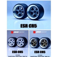 JV Wheels Diecast Rubber Tires model ESR CR5