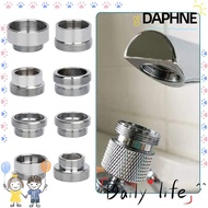 DAPHNE Faucet Adapter Set, 18/20/22/24mm To 22mm With Washer Water Filter Adapter,  Metal Tap Aerato
