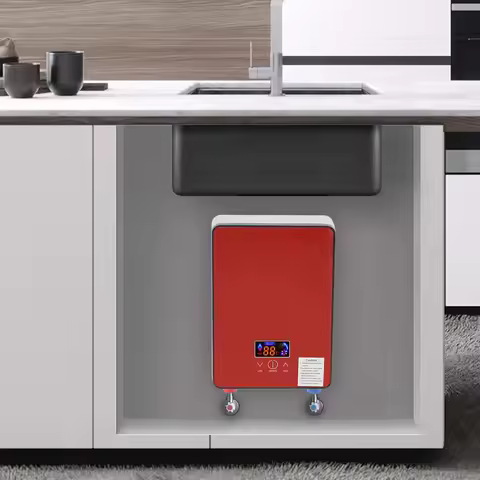 6500W Tankless Water Heater, High Power Instant Electric Water Heater, Anti-dry Burning Water Boiler