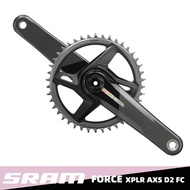 SRAM  FORCE XPLR AXS D2 DUB WIDE CARBON  ROAD Bicycle Cranksets 40T Chainring