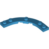 LEGO PARTS 80015 Plate, Round Corner 5 x 5 with 4 x 4 Curved Cutout
