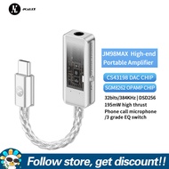 JCALLY JM98MAX Type-C ถึง3.5Mm ลำโพงพกพา Dual DAC CS43198 SGM8262 OPAMP อาวุโสถอดรหัสเสียงดิจิตอลอะแ