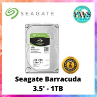 Seagate Barracuda 7200 64MB 3.5" SATA3 HDD (1TB/2TB)