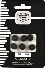 Dekoni Bulletz for Airpod Pro Ear Tips Memory Foam for Airpods Pro Tips Compatible Airpods Pro Acces