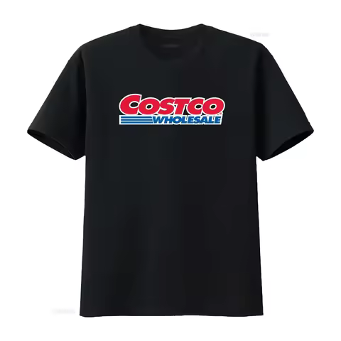 New Men's Costco Wholesale Logo T Shirt Adult Size Fast USA Shipping Premium Quality Print vintage W