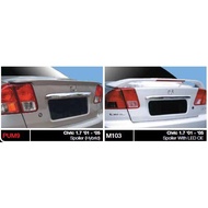 Honda civic EG 2001 2002 2003 2004 2005 sedan rear boot trunk ducktail lip spoiler bodykit body kit