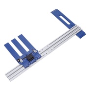 Geser Rel Pemotongan Tetap Kreg Rip Cut Sircular Saw Edge Guide System Guide Fence Mal Dudukan Mesin