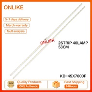 KD-49X7500F แถบแสง KD-49X7000G ใหม่